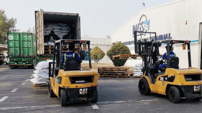 IMGS Terminals Bagged Cargo Loading