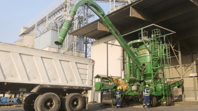 IMGS Terminals Mobile Conveyor Discharging