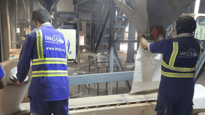 IMGS Terminals Wheat Bagging
