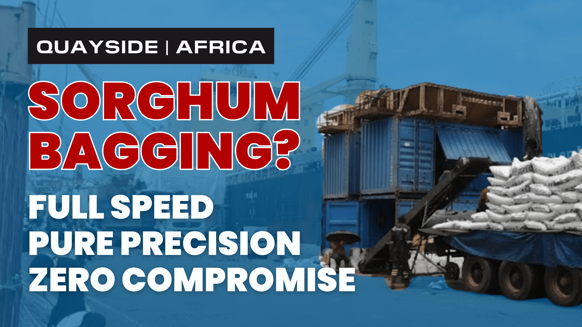 From Grain to Growth: Sorghum Bagging in Africa